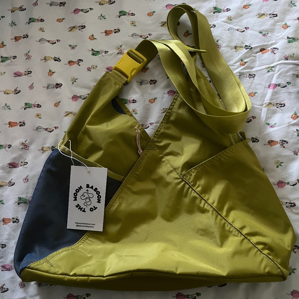 NWT Baboon To The Moon Triangle Tote